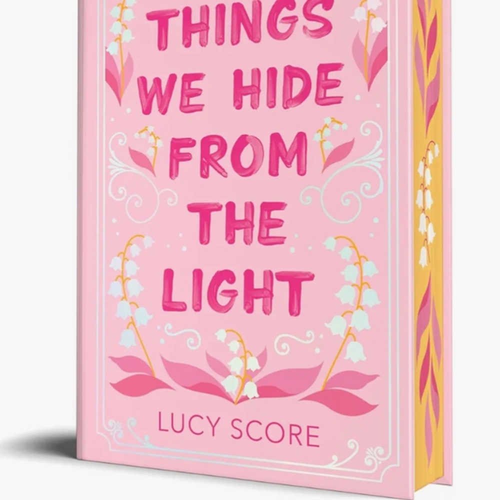 Pink Hardcover Book